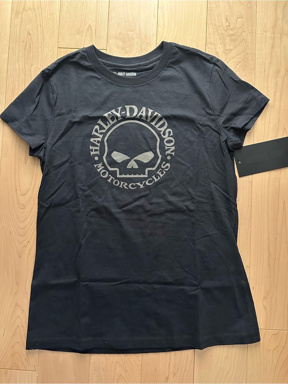 BNWT- Harley-Davidson Willie G Skull Black Graphic Tee (S)